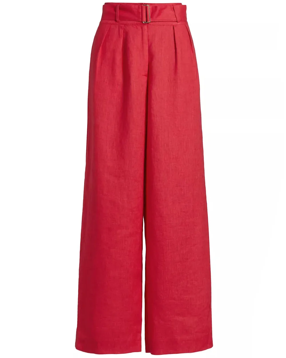 Red Belted Alina Pant