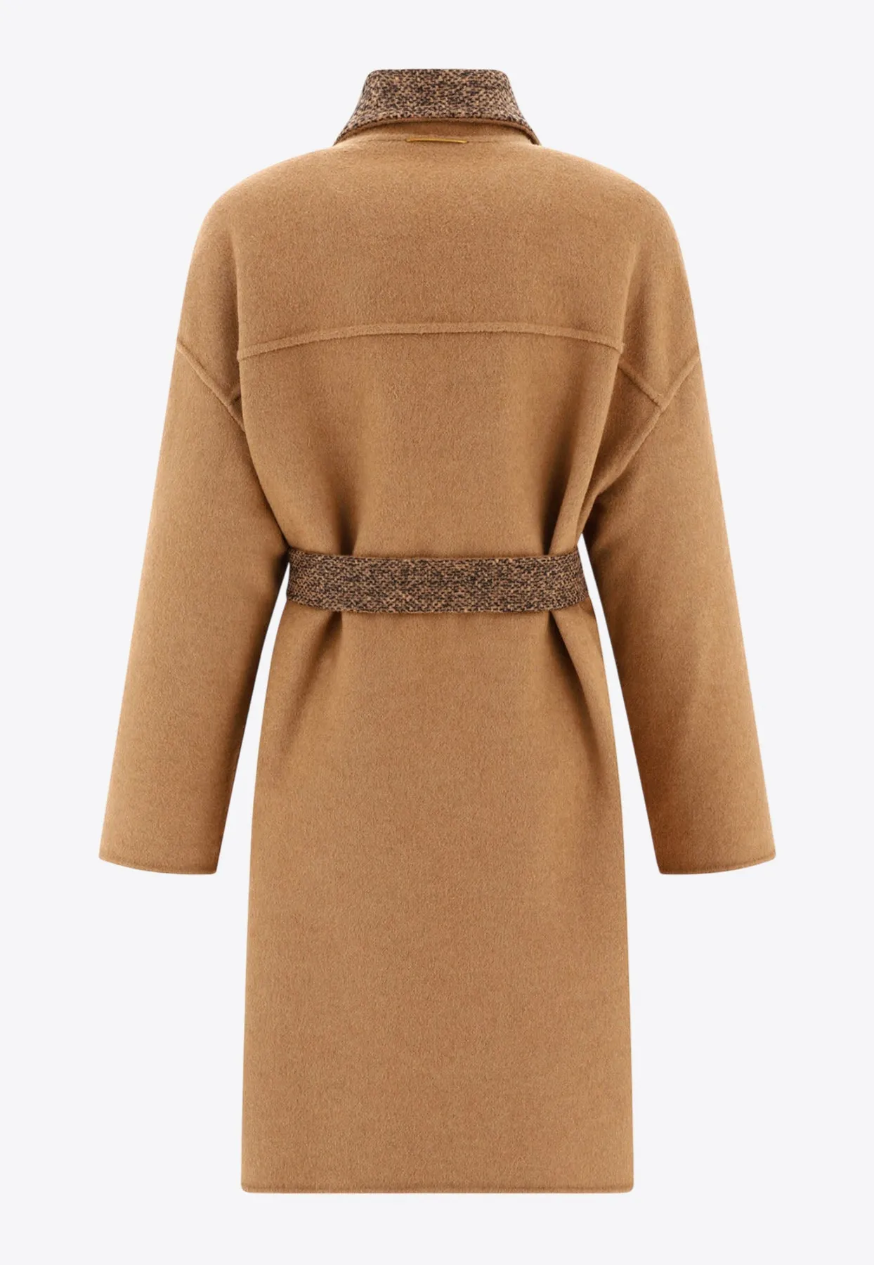 Reversible Camel and Wool Coat