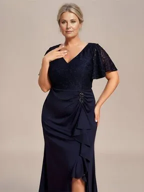 Roycebridal Ophelia plus size mother of bride dress in burgundy size 22 Express NZ wide