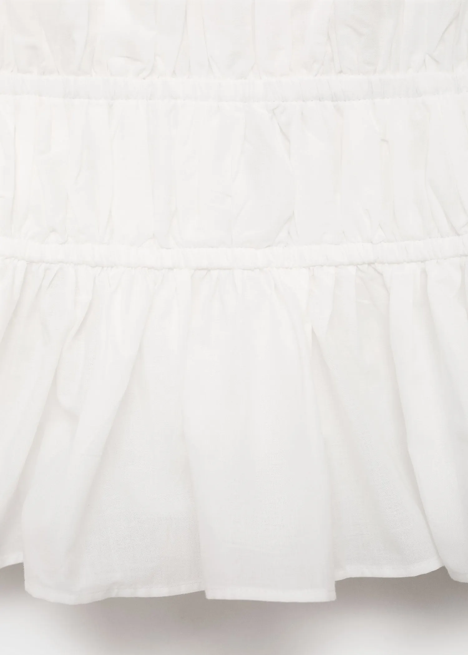 Ruched halter top