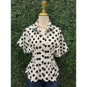 Ryla Polka Dot Top