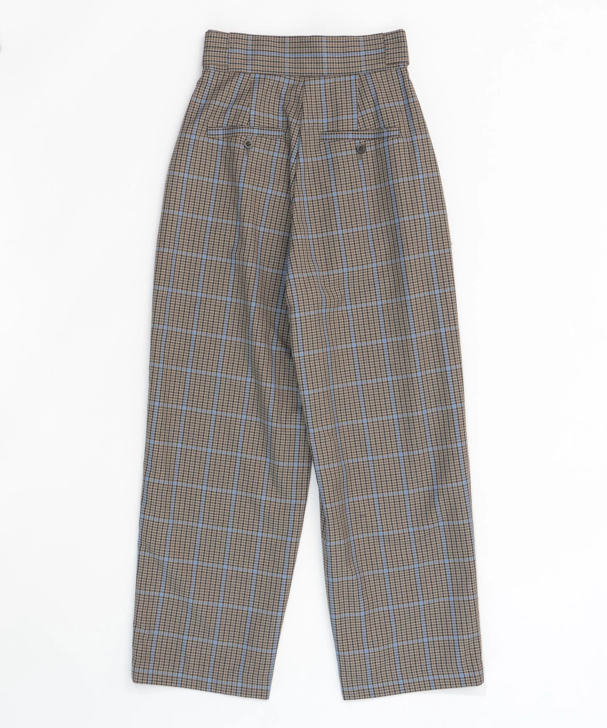 【SALE】2way Waist Checkered Pants