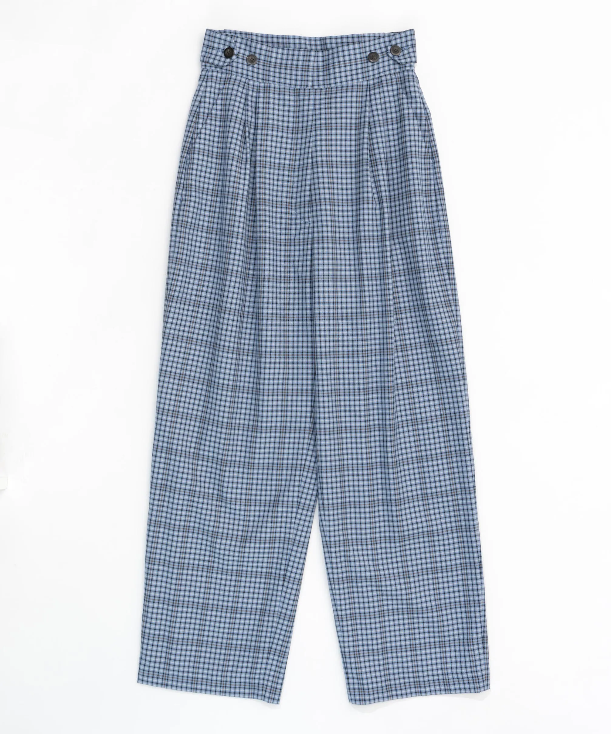 【SALE】2way Waist Checkered Pants