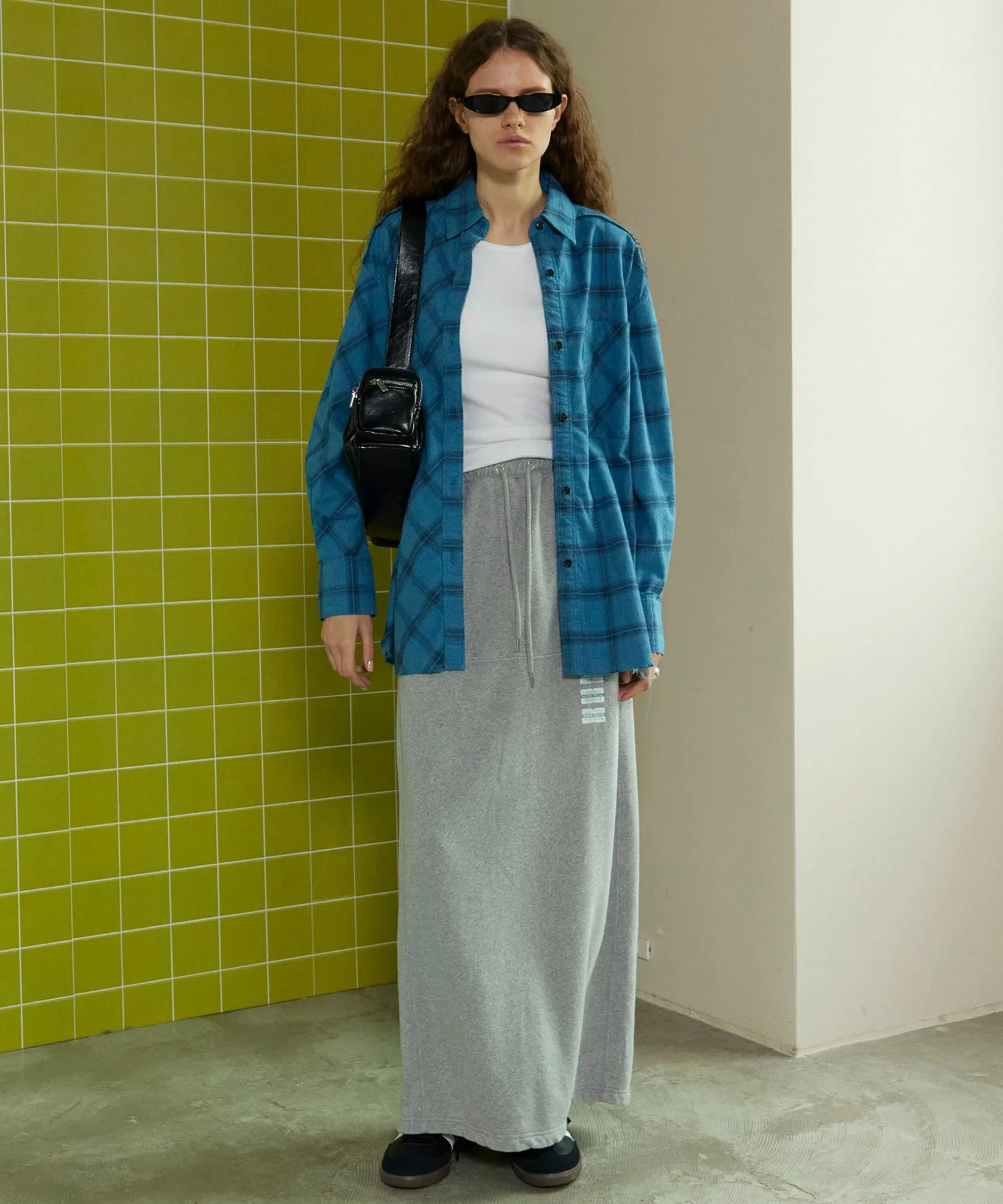 【SALE】Random Checkered Oversized Shirt