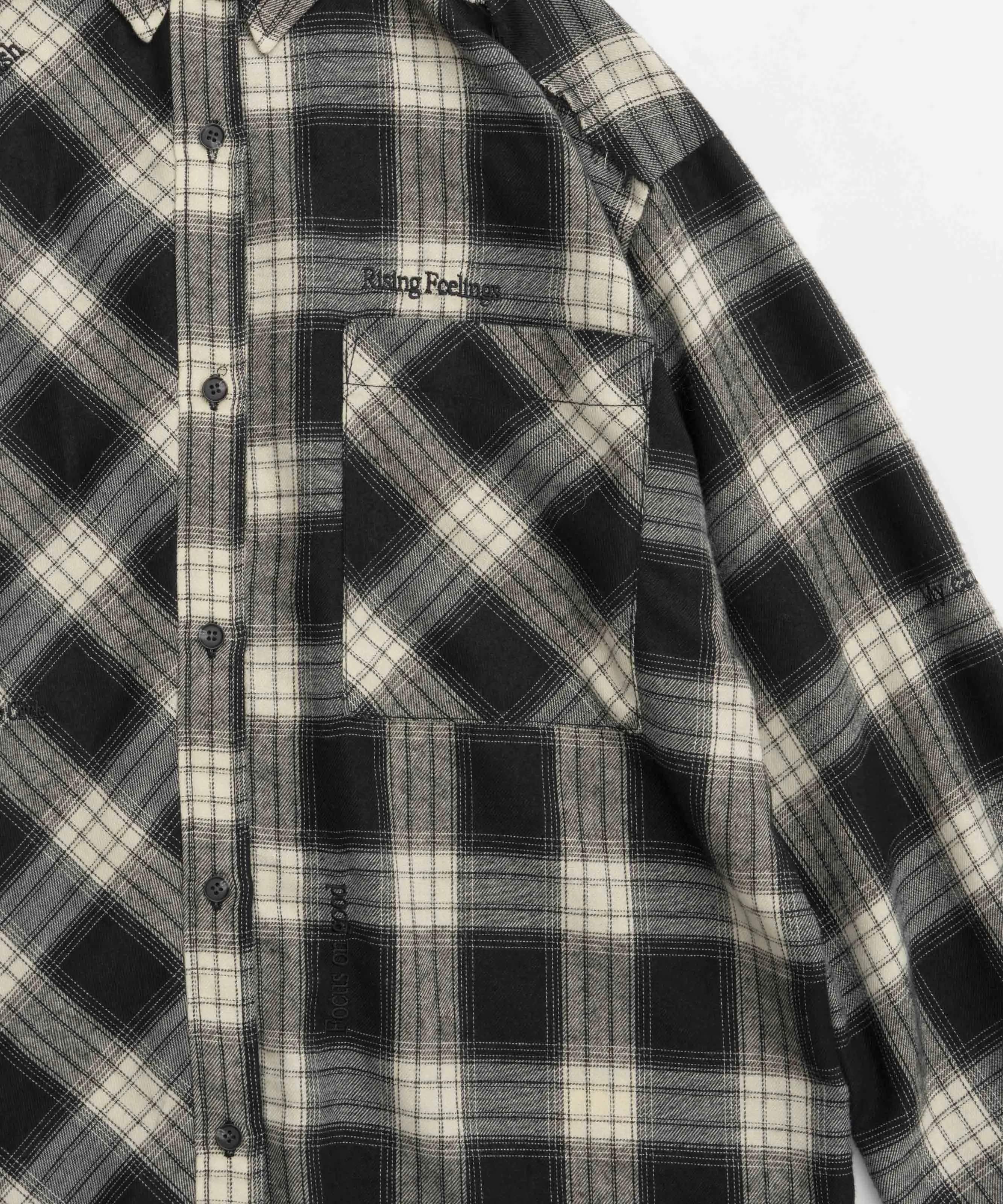 【SALE】Random Checkered Oversized Shirt
