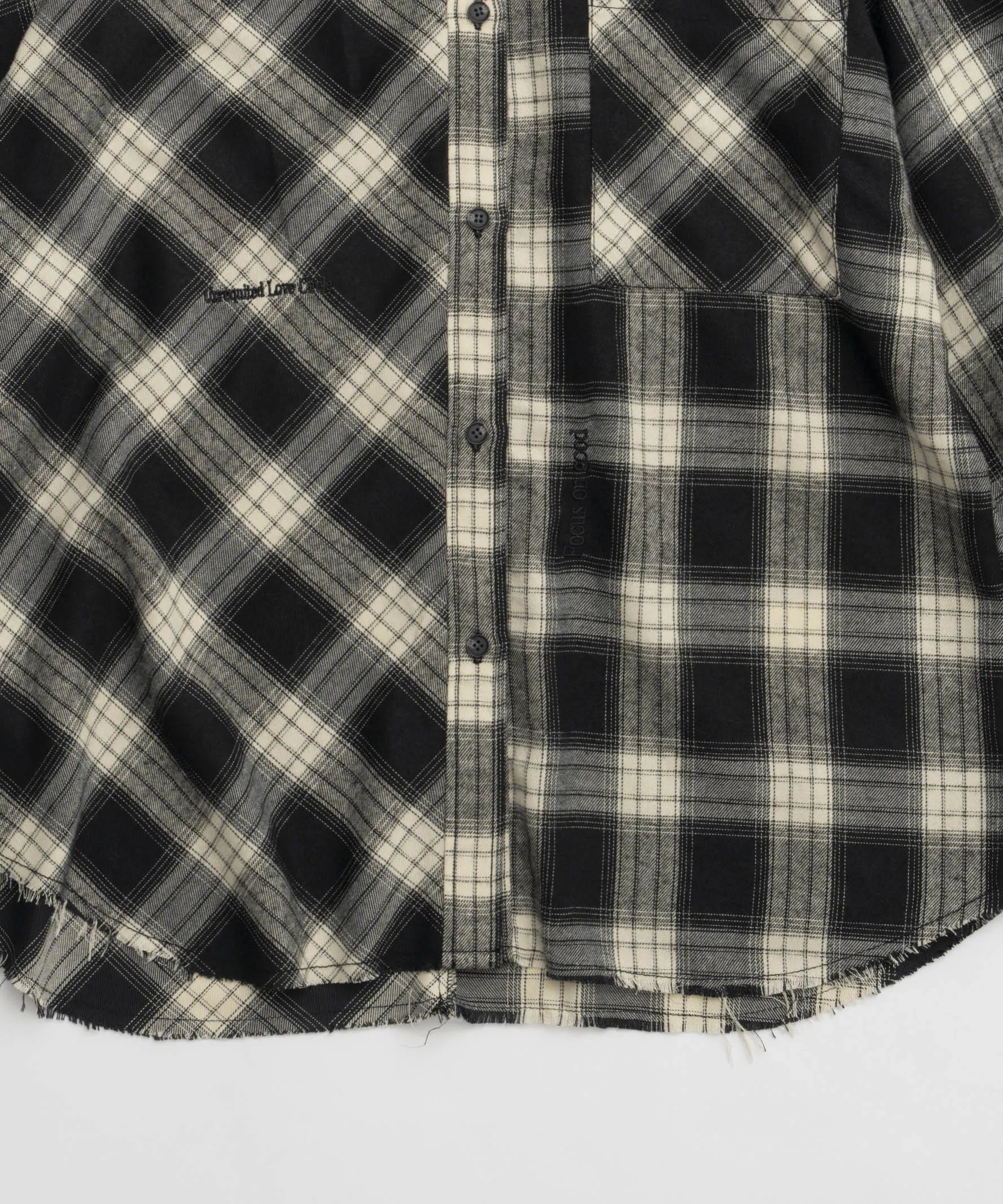 【SALE】Random Checkered Oversized Shirt