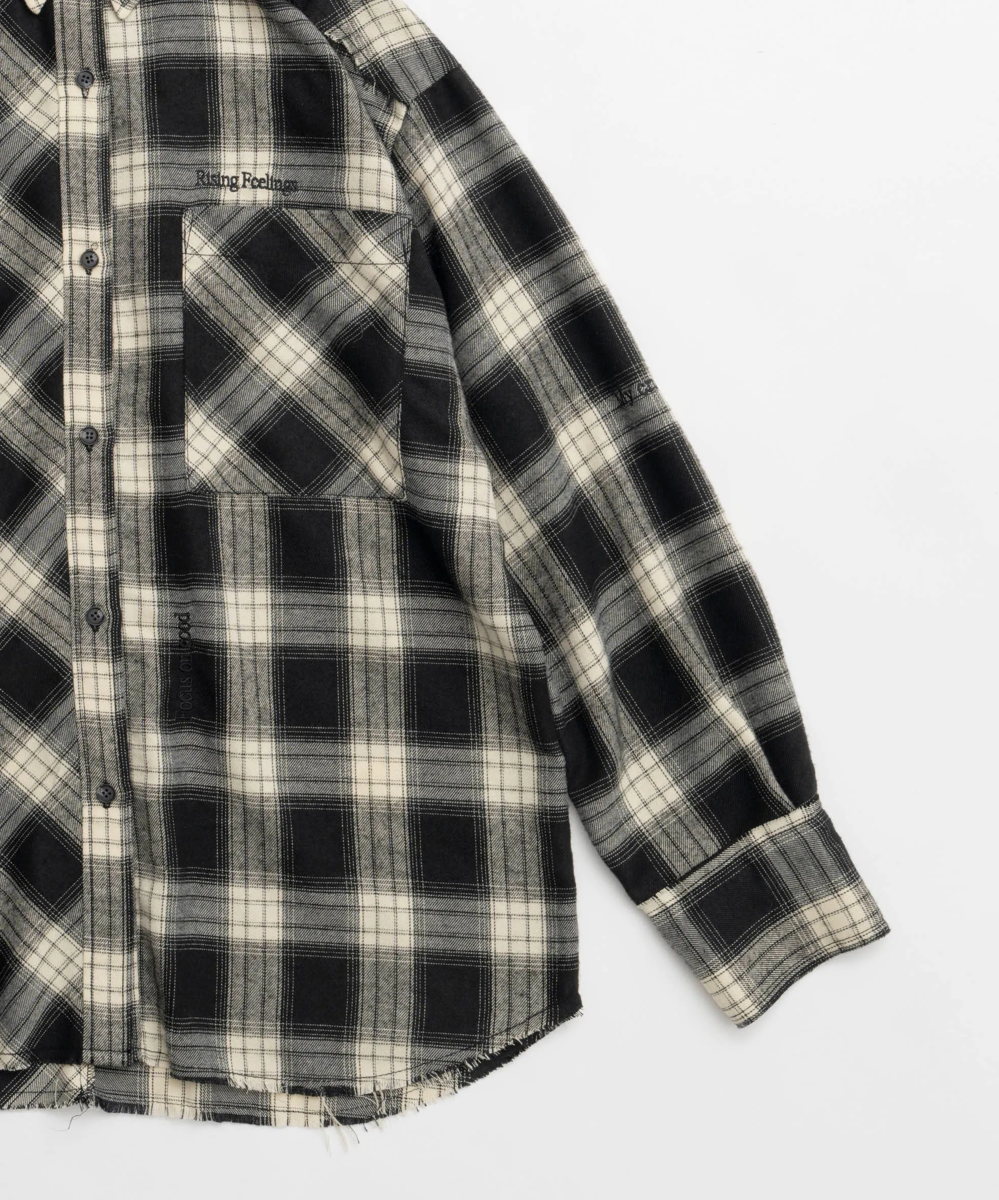 【SALE】Random Checkered Oversized Shirt