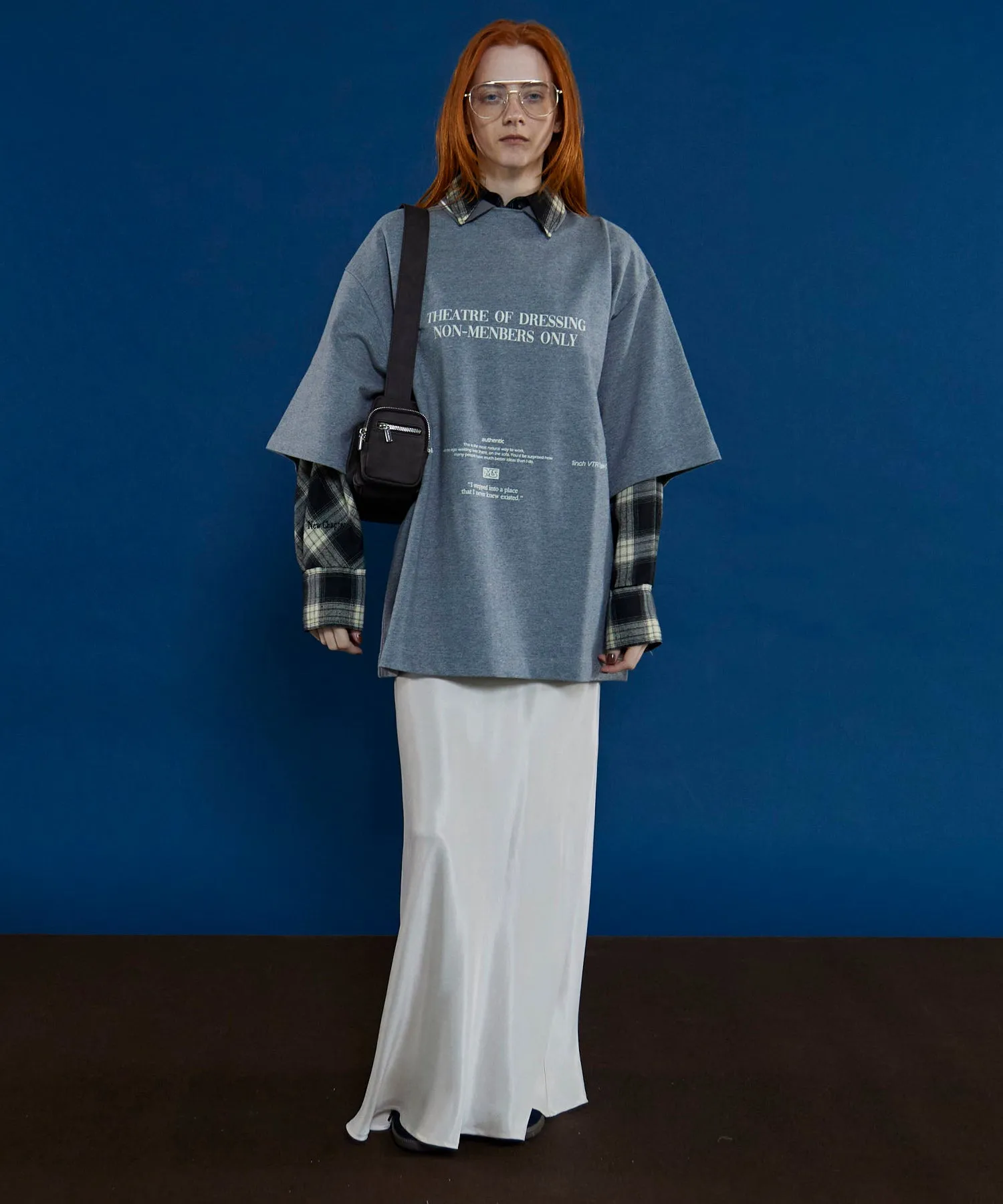 【SALE】Random Checkered Oversized Shirt