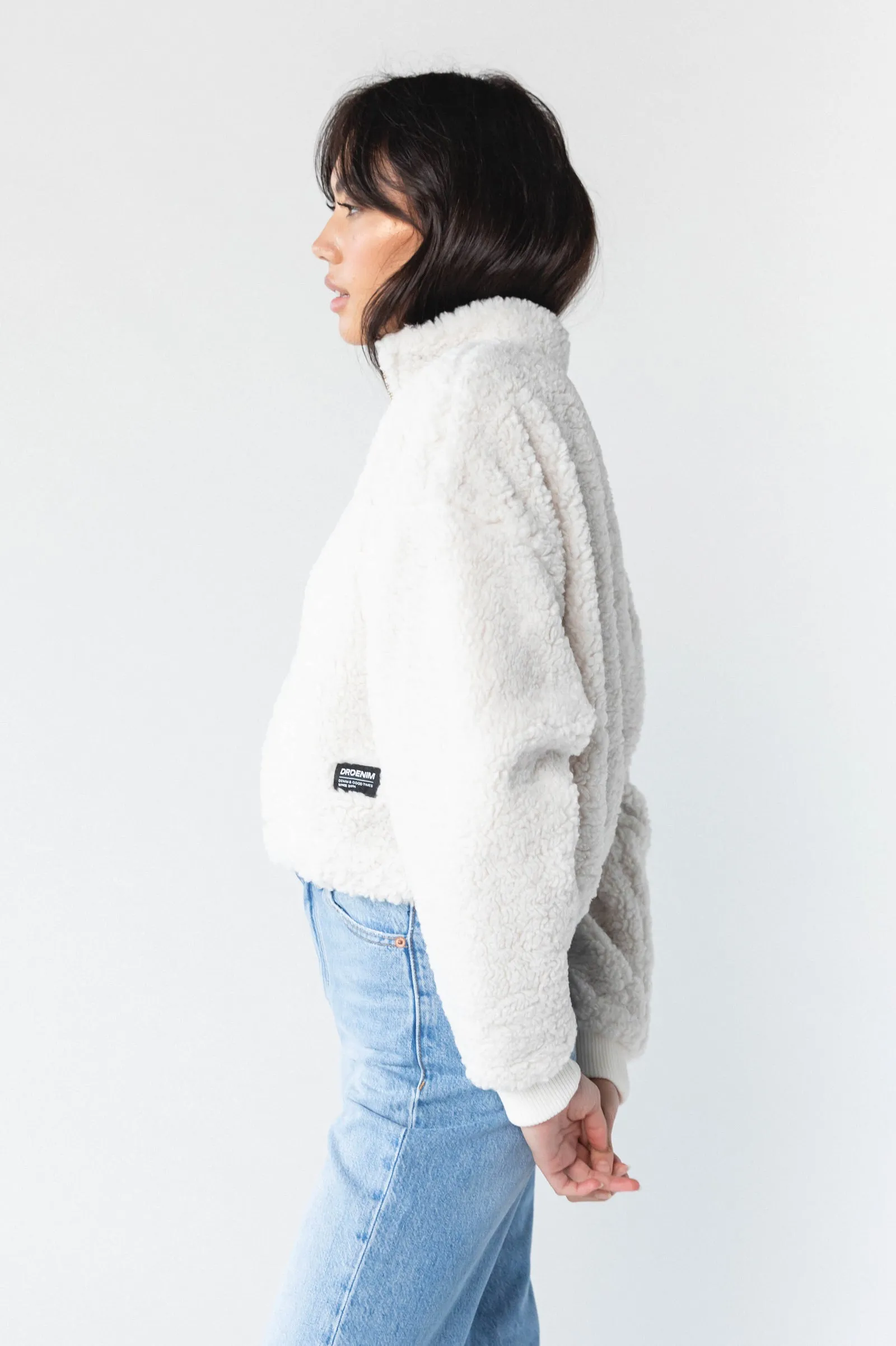 Sanne Teddy Sweater - Off White