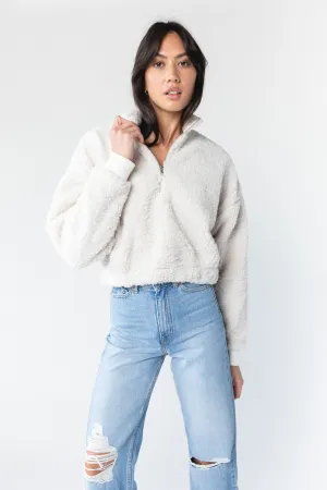 Sanne Teddy Sweater - Off White