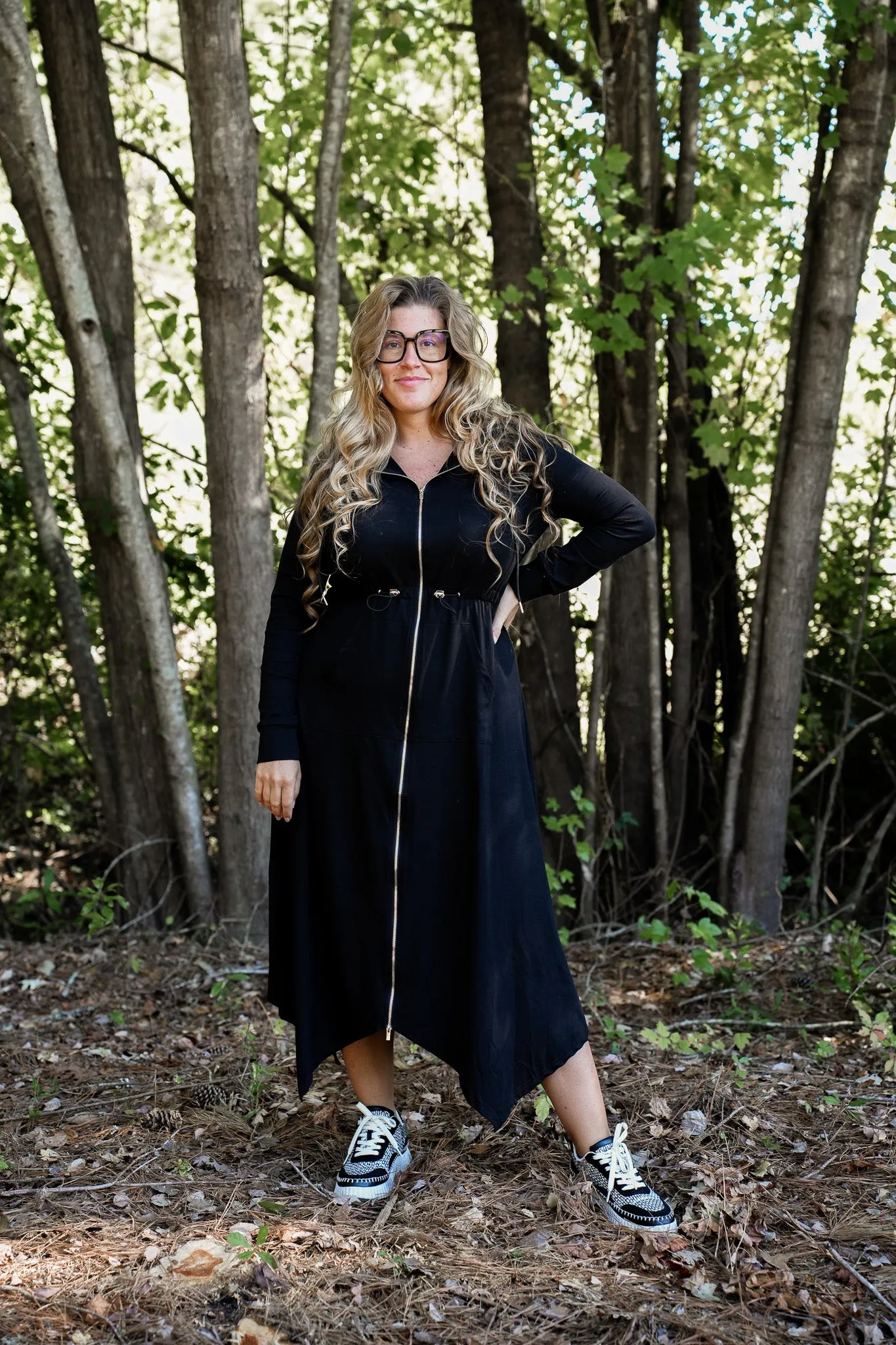Serena Knit Hoodie Dress