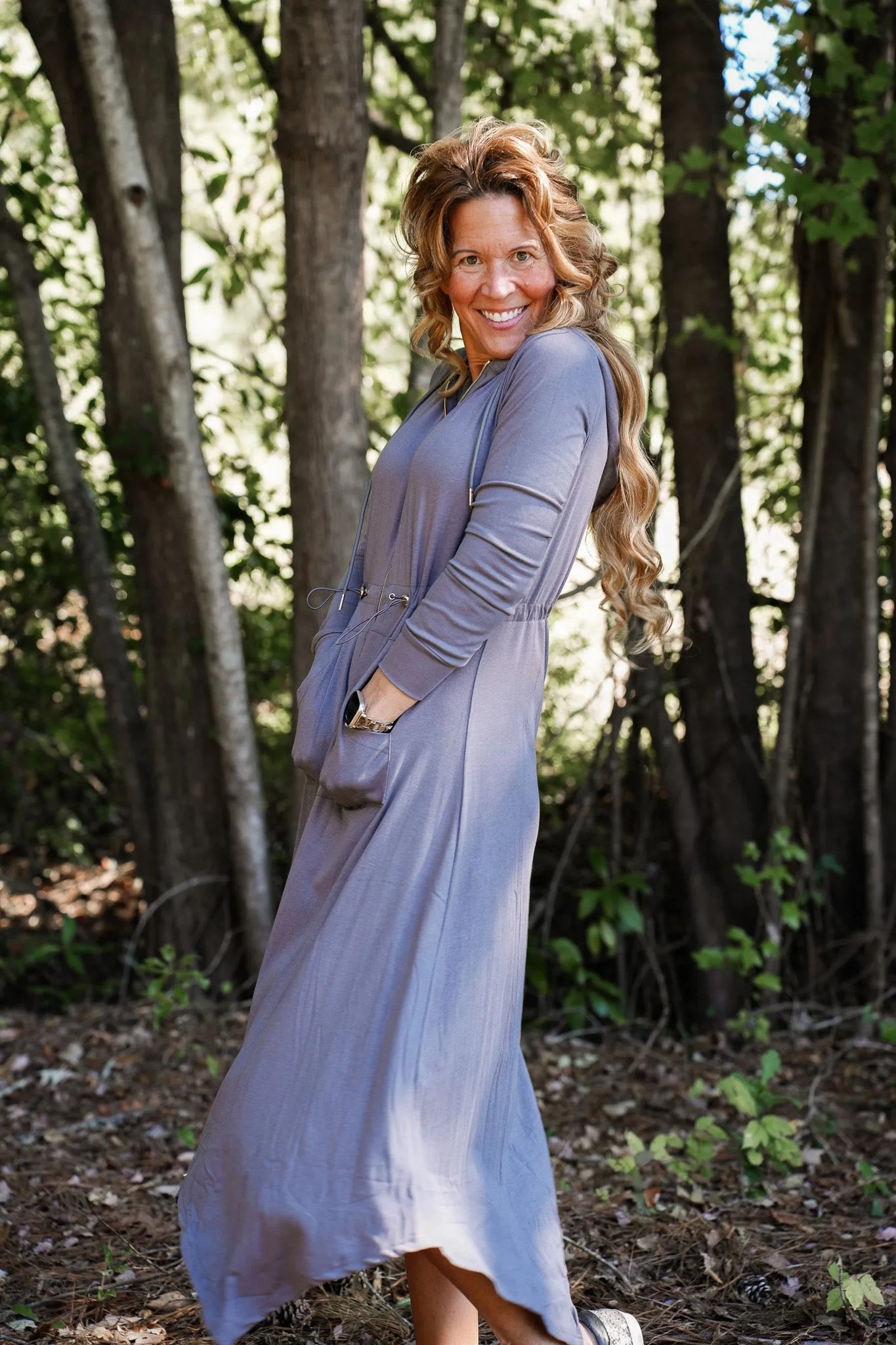 Serena Knit Hoodie Dress