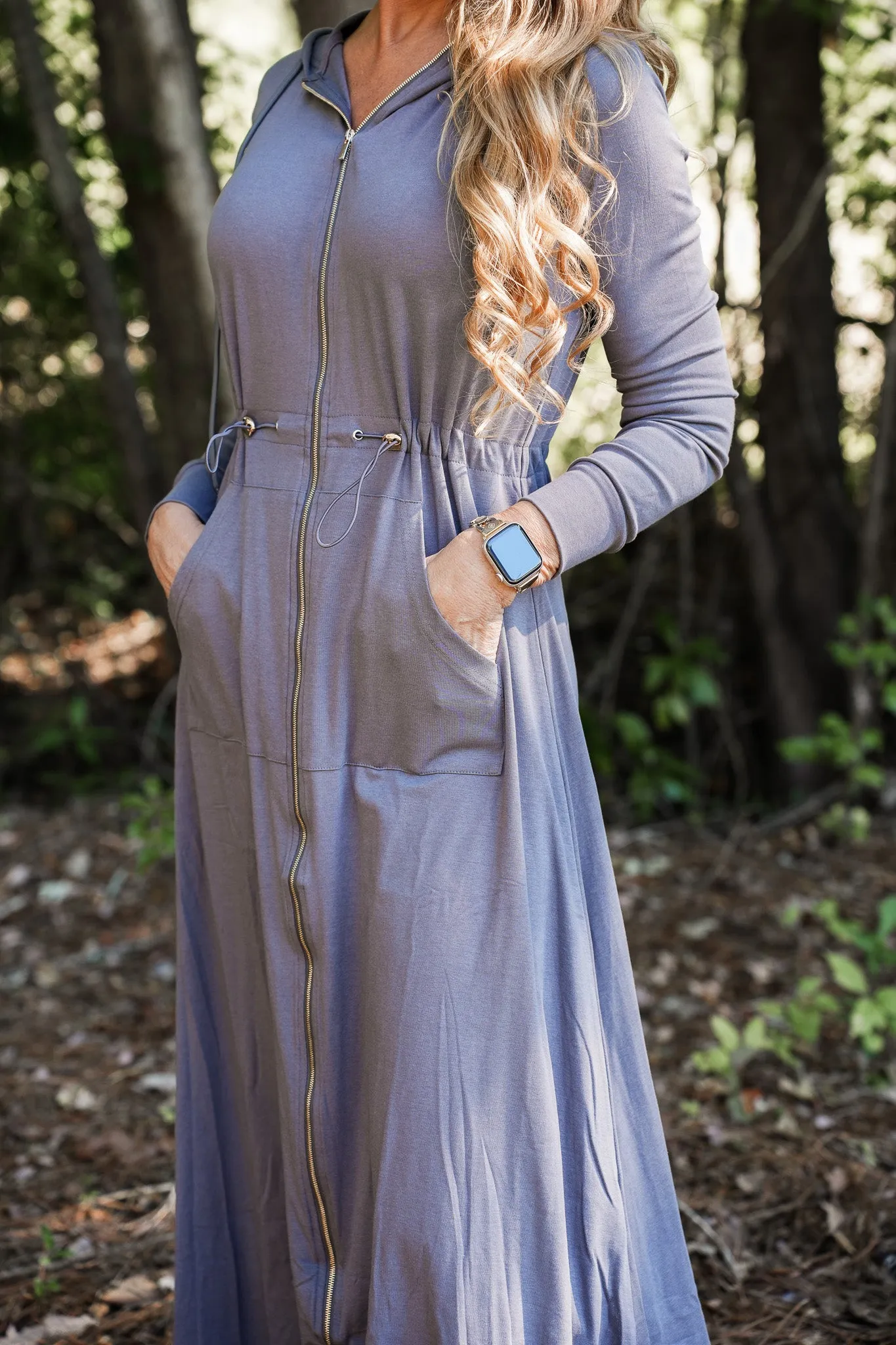 Serena Knit Hoodie Dress