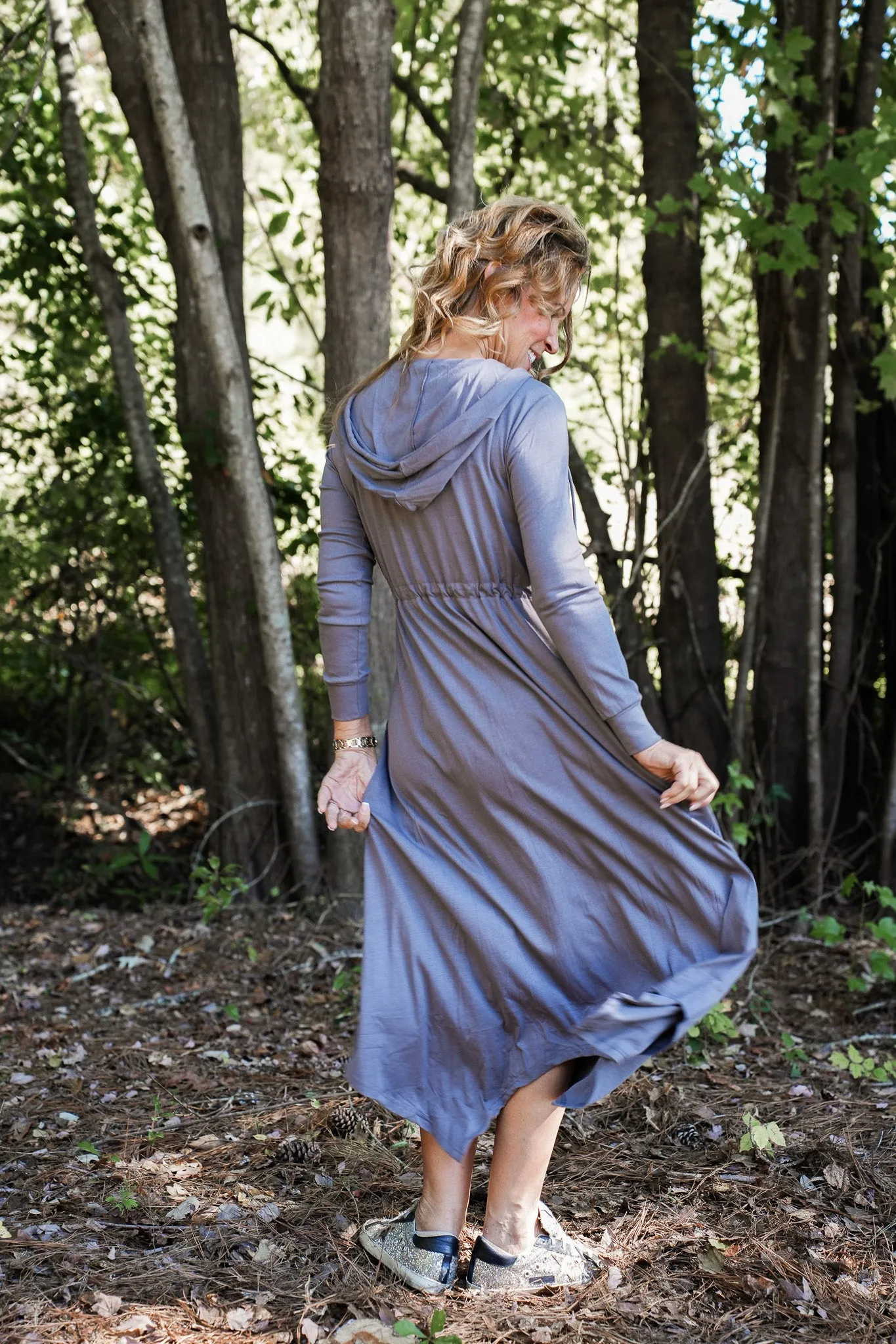 Serena Knit Hoodie Dress