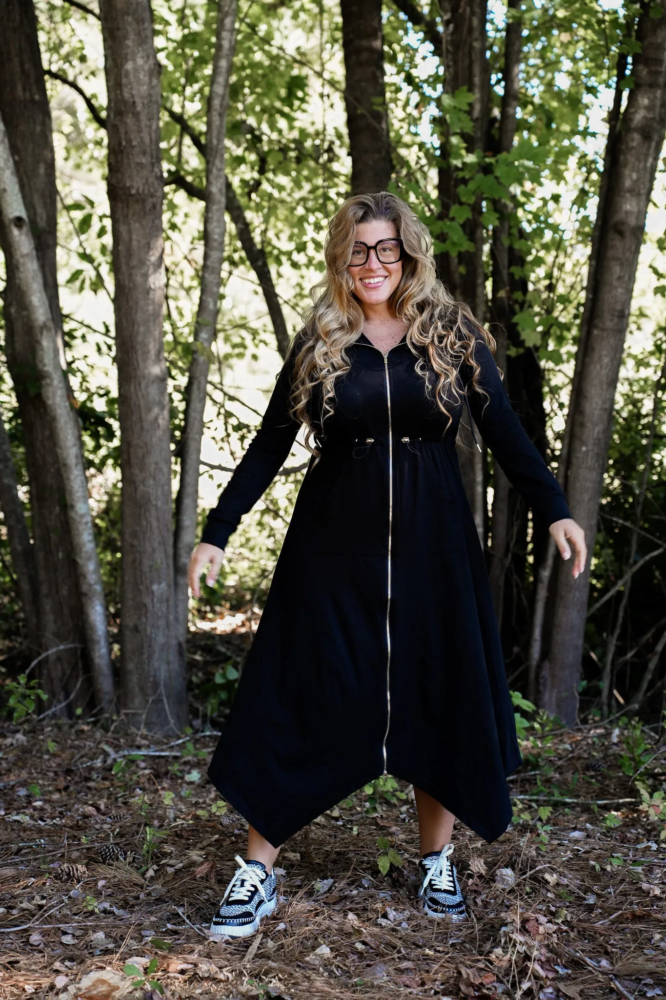 Serena Knit Hoodie Dress