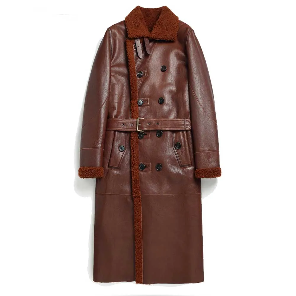 SHEEPSKIN OVERCOAT "NEVER LOOK BACK"