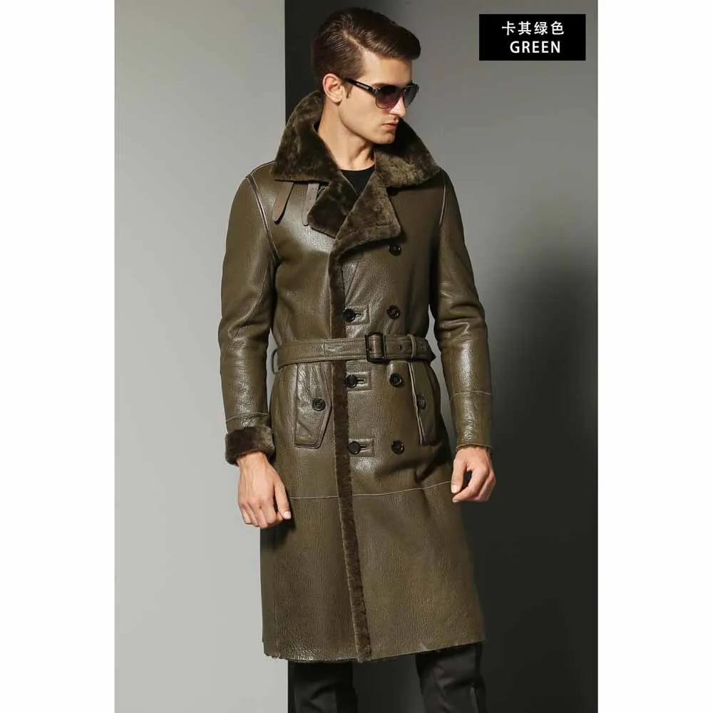 SHEEPSKIN OVERCOAT "NEVER LOOK BACK"