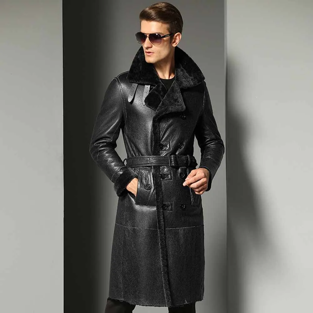 SHEEPSKIN OVERCOAT "STATEMENT"