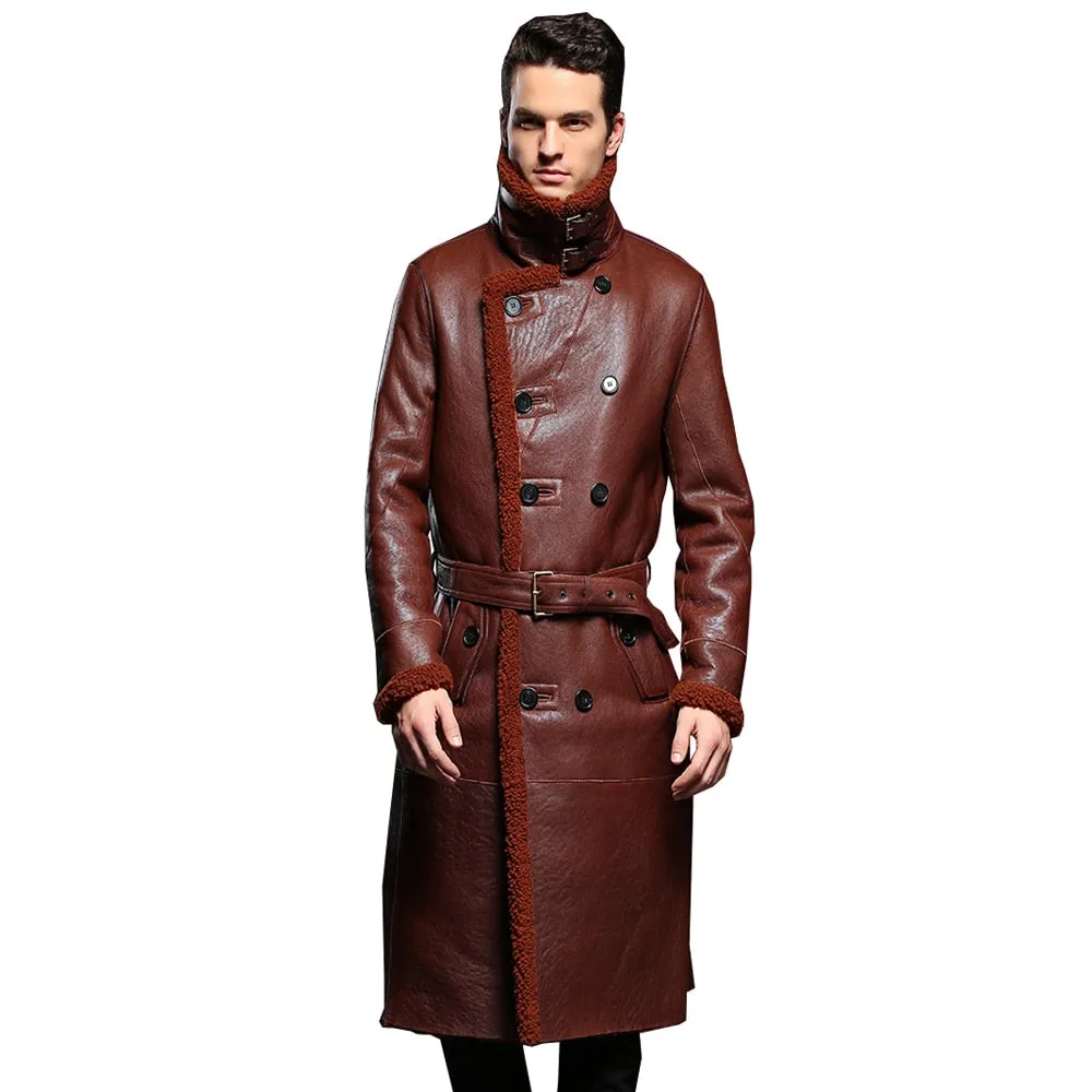 SHEEPSKIN OVERCOAT "STATEMENT"