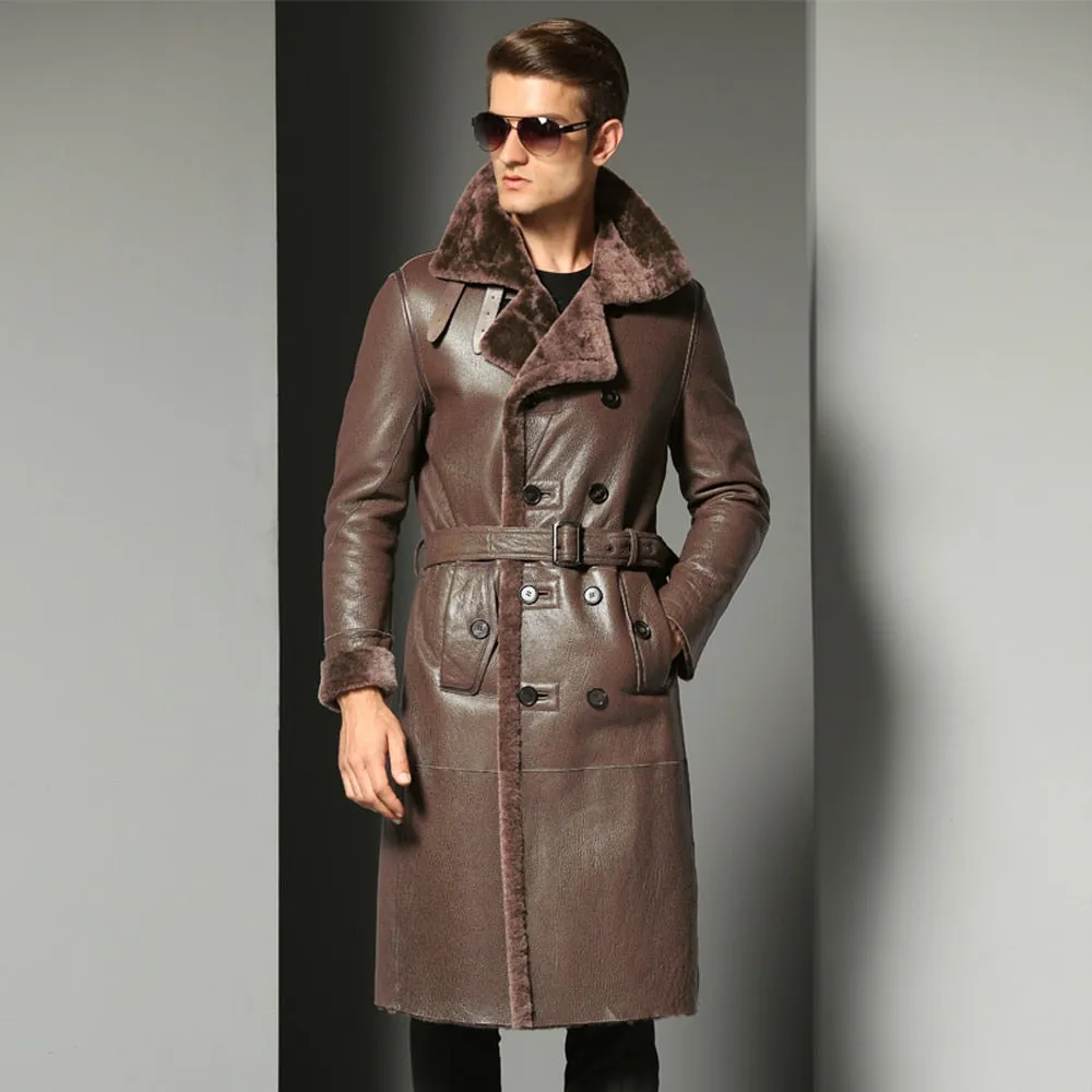 SHEEPSKIN OVERCOAT "STATEMENT"