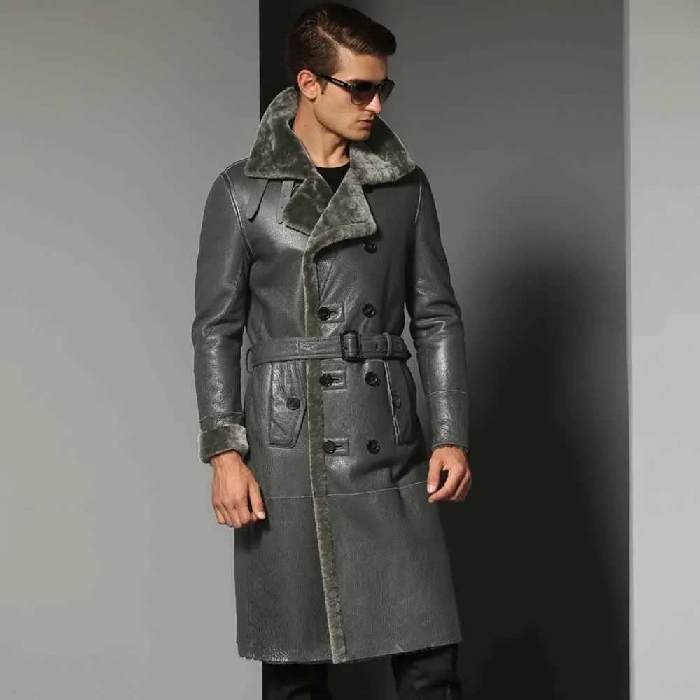 SHEEPSKIN OVERCOAT "STATEMENT"