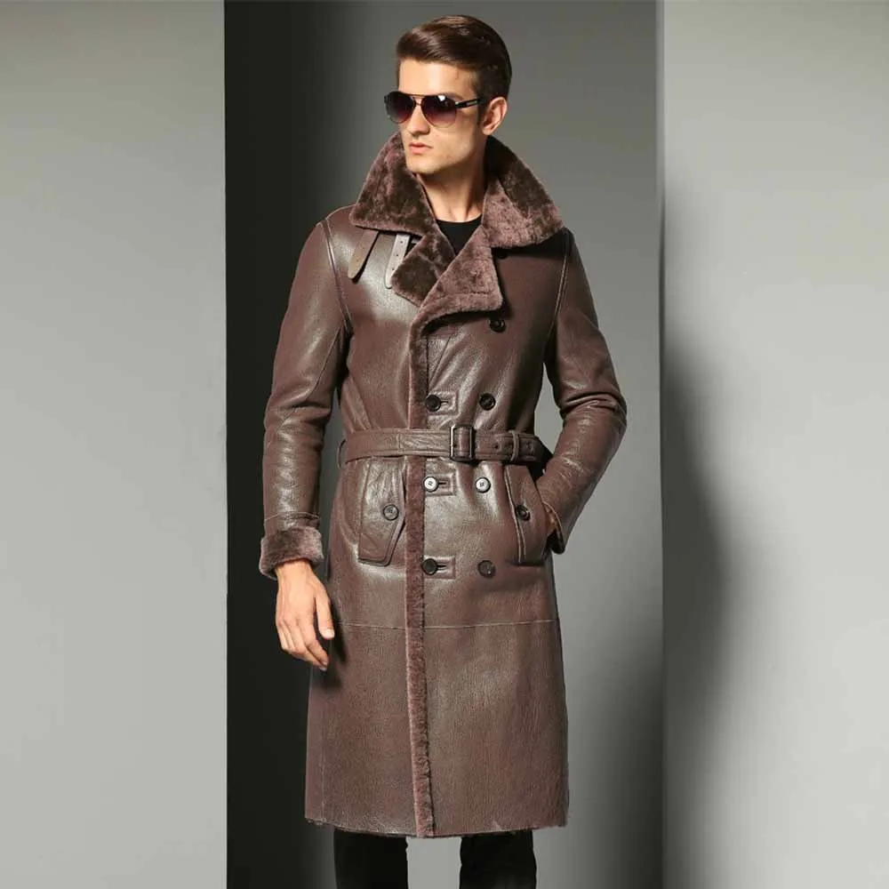 SHEEPSKIN OVERCOAT "STATEMENT"