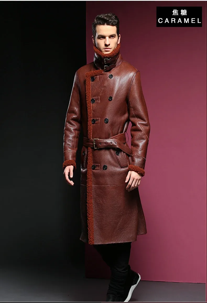 SHEEPSKIN OVERCOAT "STATEMENT"