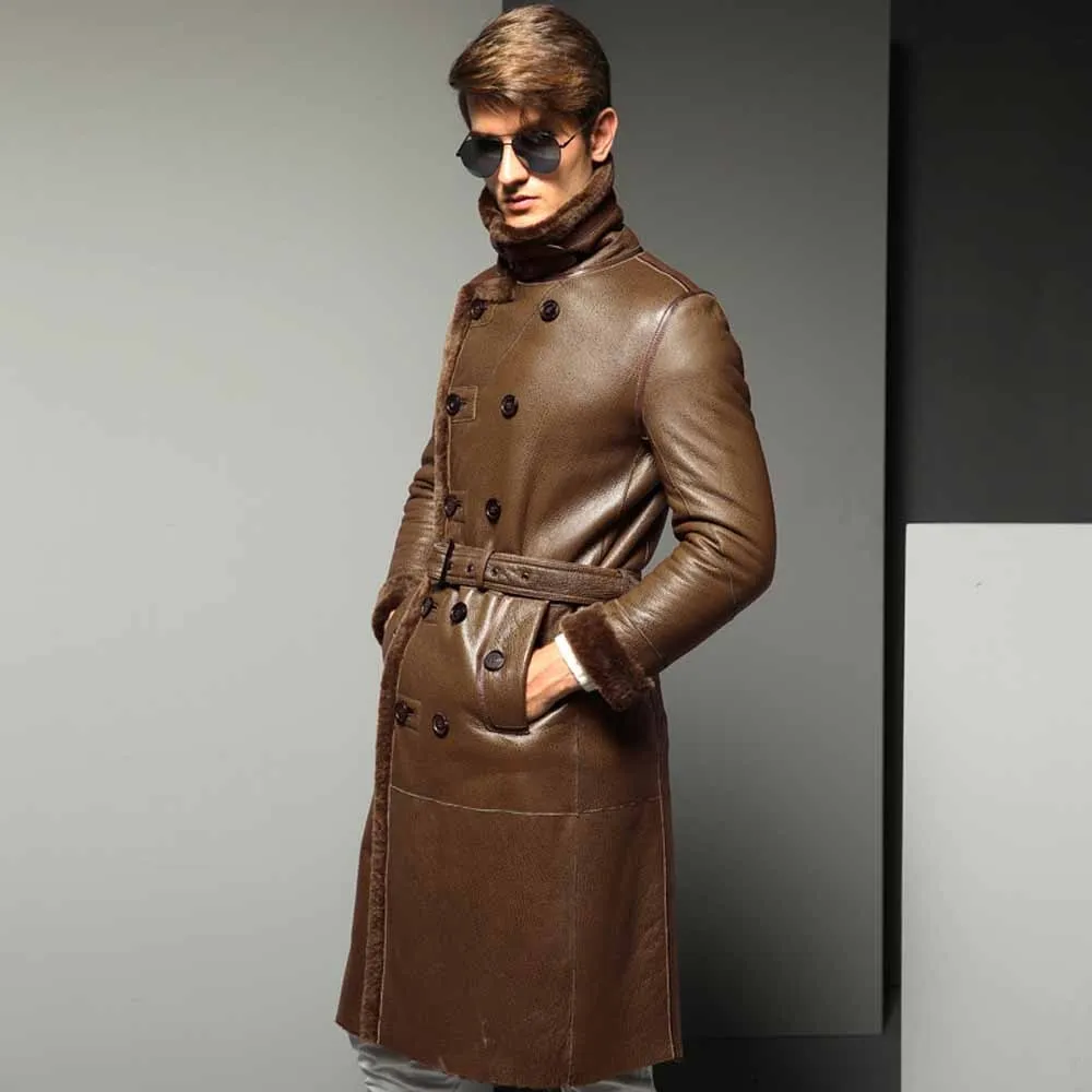 SHEEPSKIN OVERCOAT "STATEMENT"