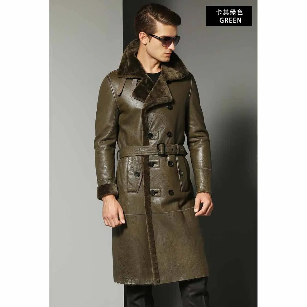 SHEEPSKIN OVERCOAT "STATEMENT"