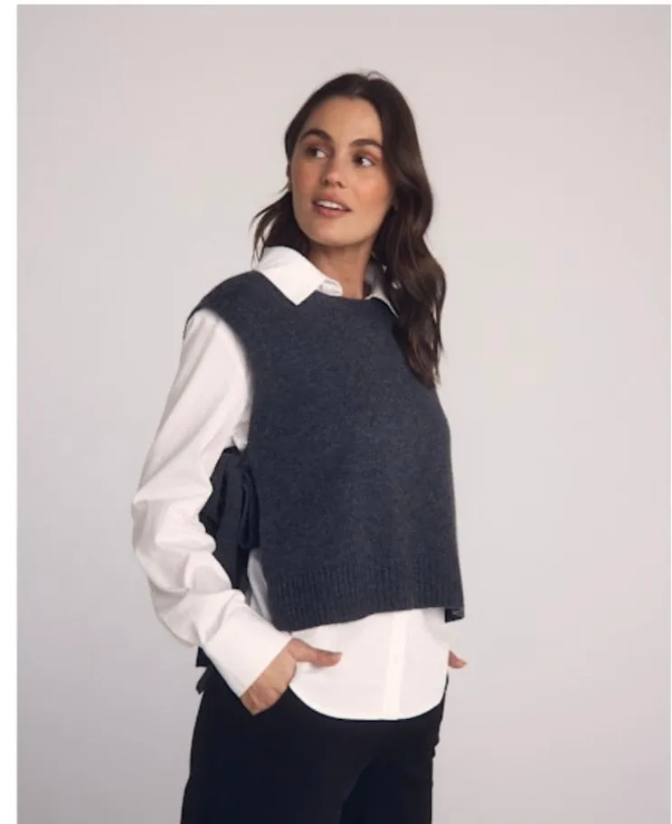 Side Tie Vest B2378-G72-304