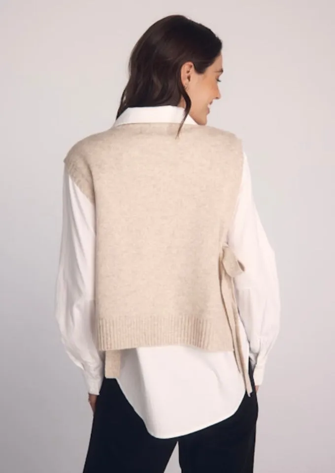 Side Tie Vest B2378-G72-304
