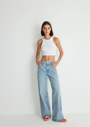 Siena Light Shaded Denim Jean Pants