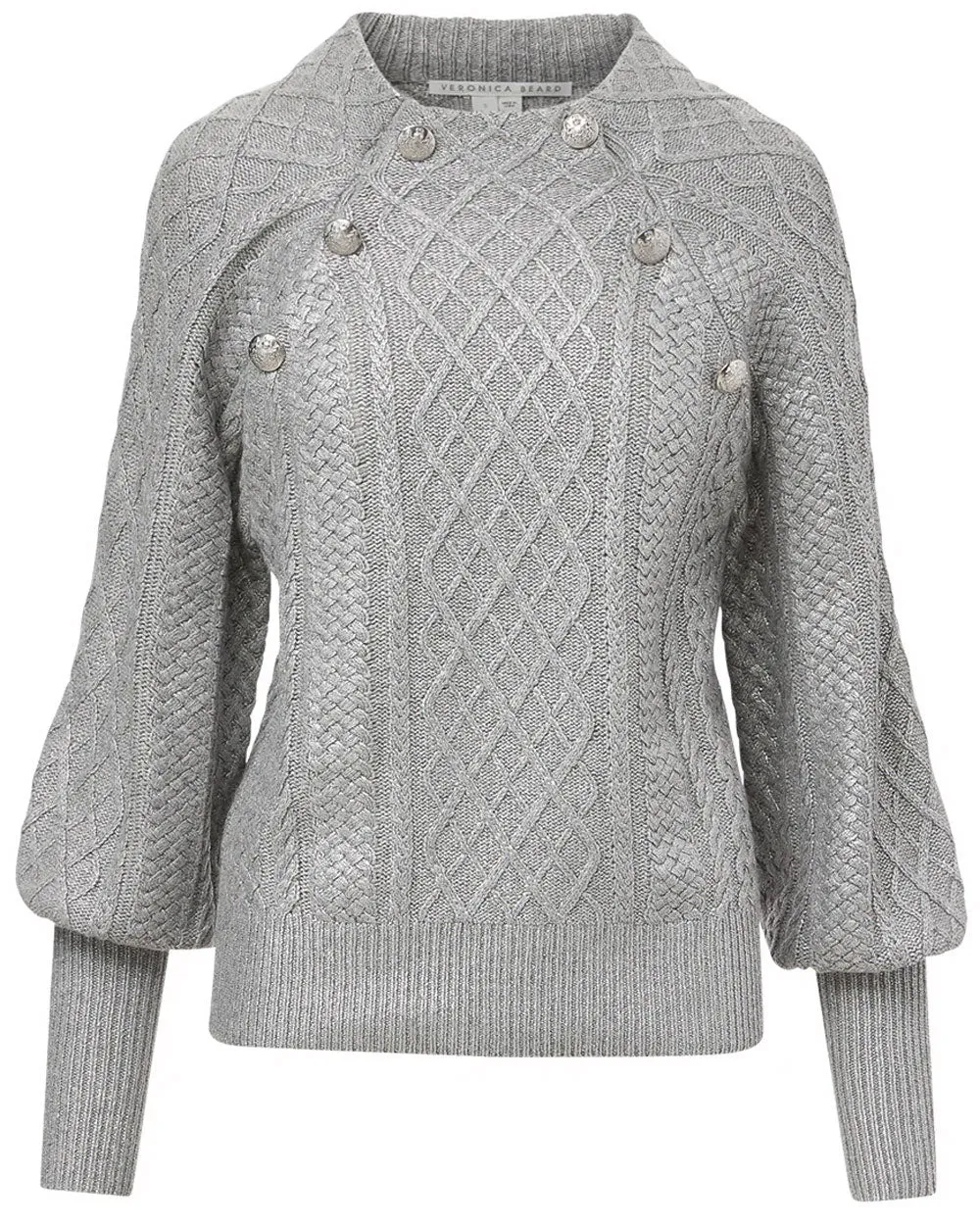 Silver Grady Metallic Sweater