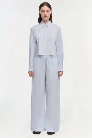 SIMKHAI - Arden Pull On Pant - Classic Blue Stripe