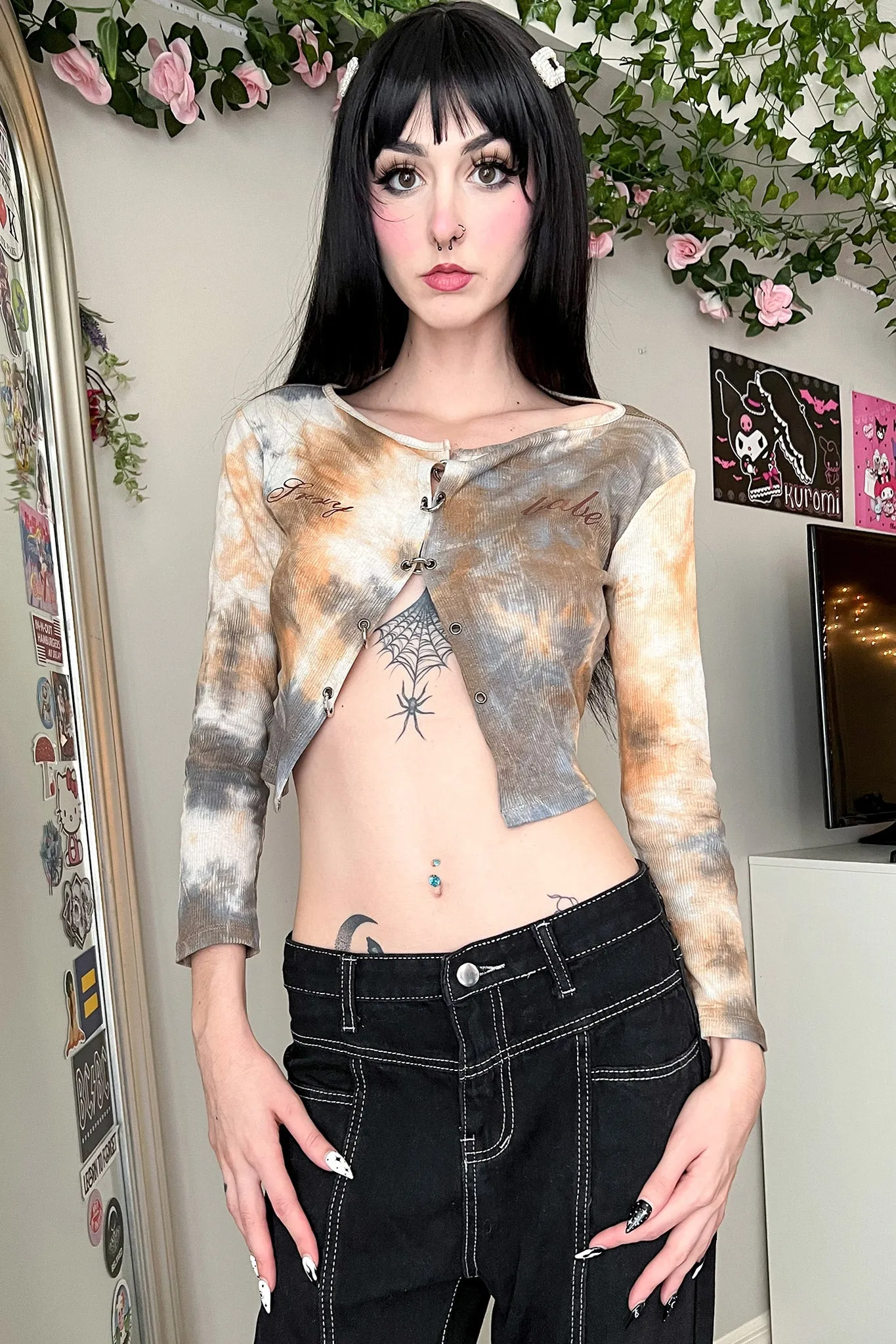Sorry Babe Tie Dye Cardigan
