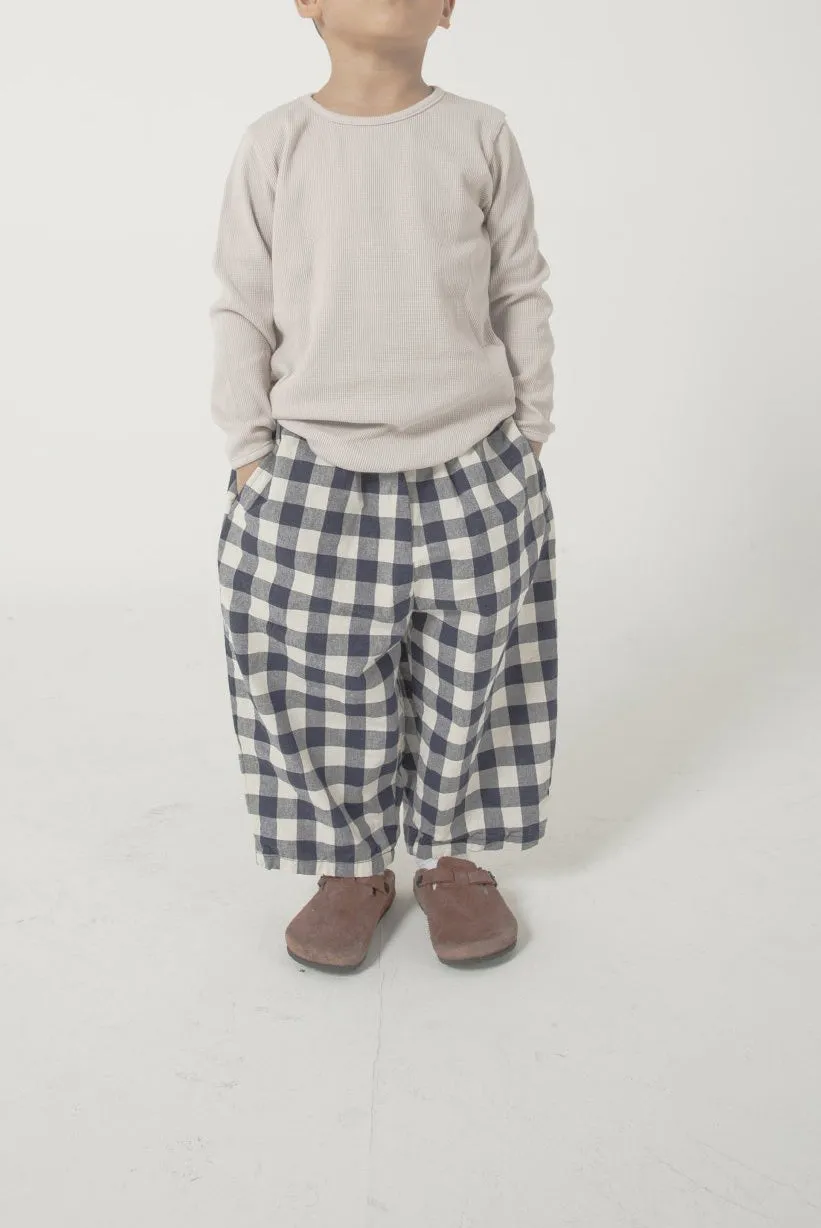 Spring Check Pants