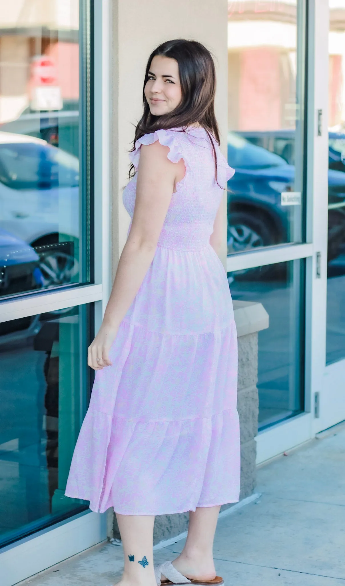 Spring Dreams Floral Dress