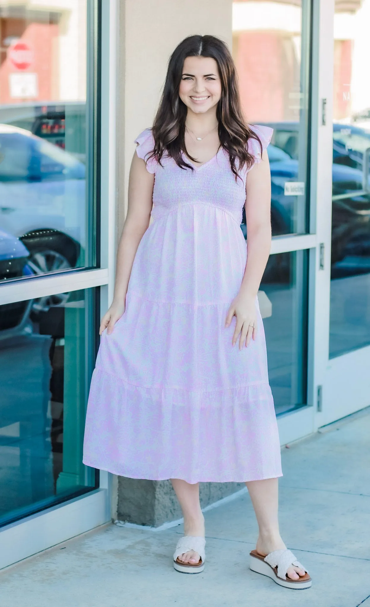Spring Dreams Floral Dress