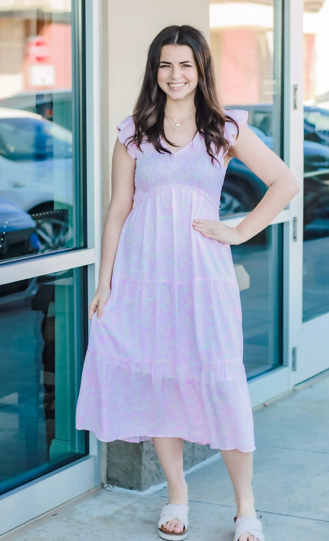 Spring Dreams Floral Dress