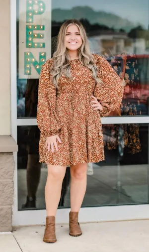 Sprinkle of Cinnamon Dress