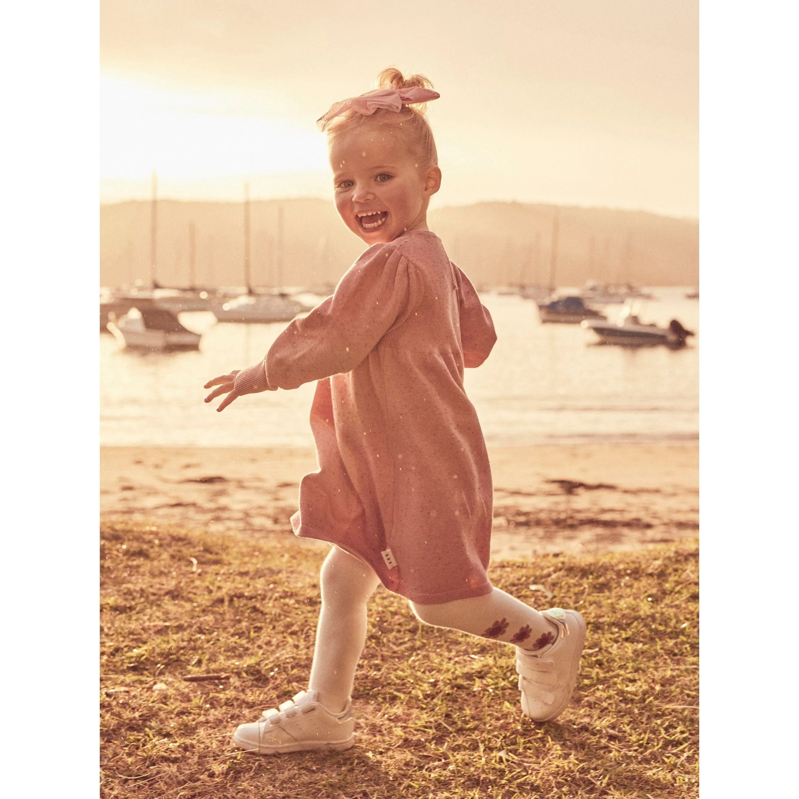Sprinkles Knit Puff Dress