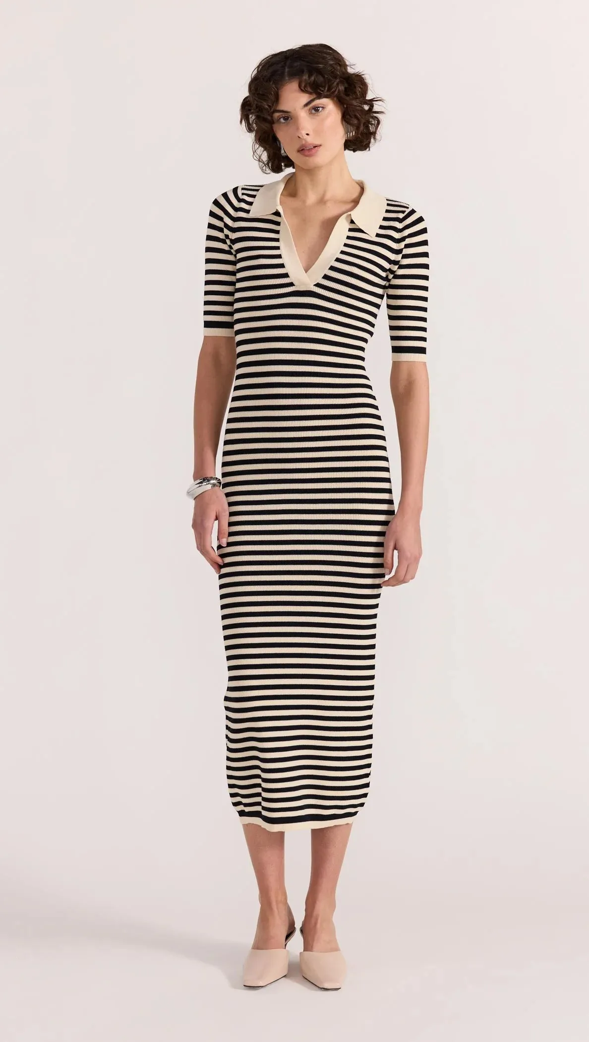 Staple the Label | Lana Stripe Knit Dress