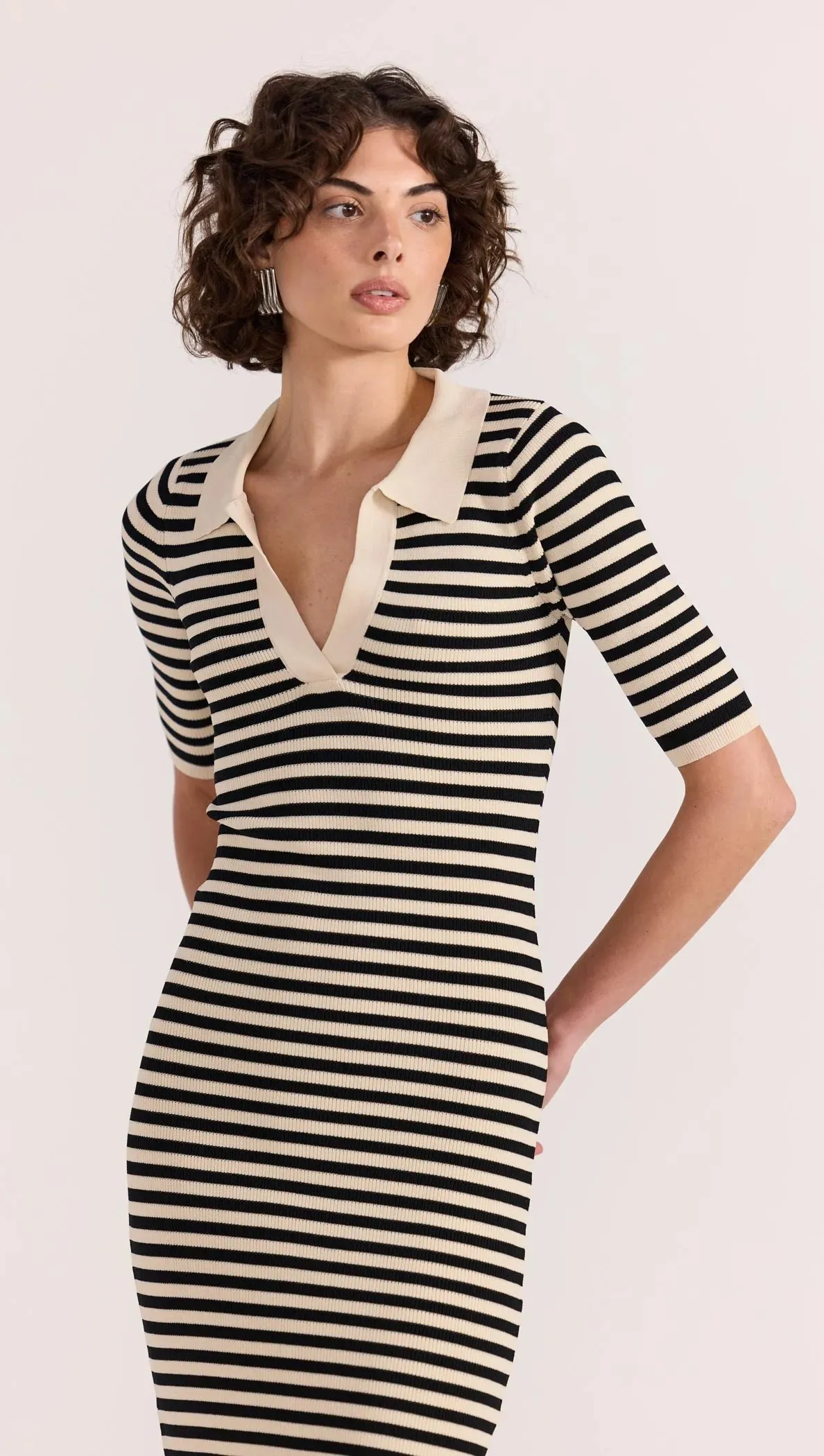 Staple the Label | Lana Stripe Knit Dress