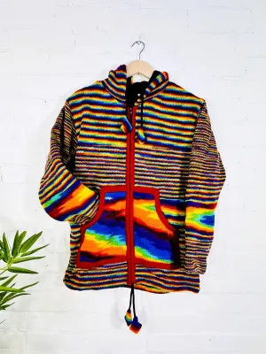 Stripe Knitted Jacket