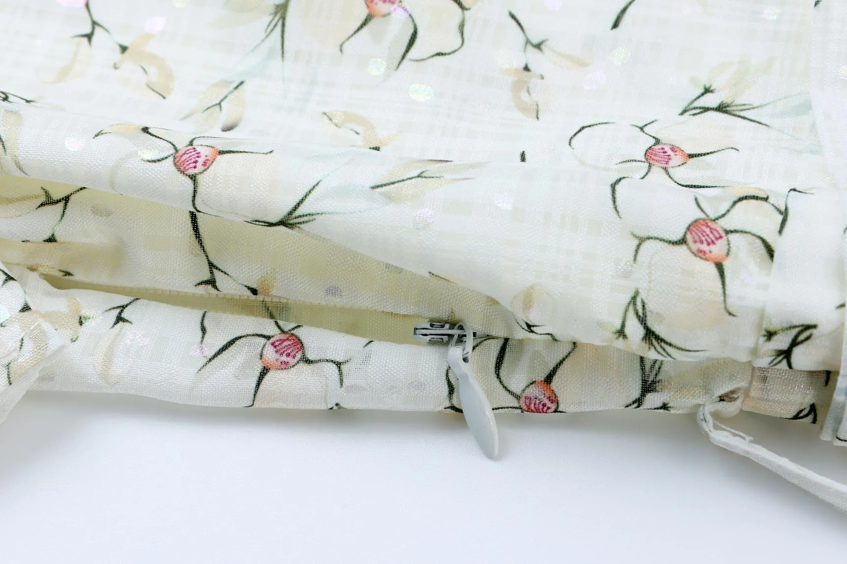 Stunning A-Line Dress for Women with V-Neck and Floral Print