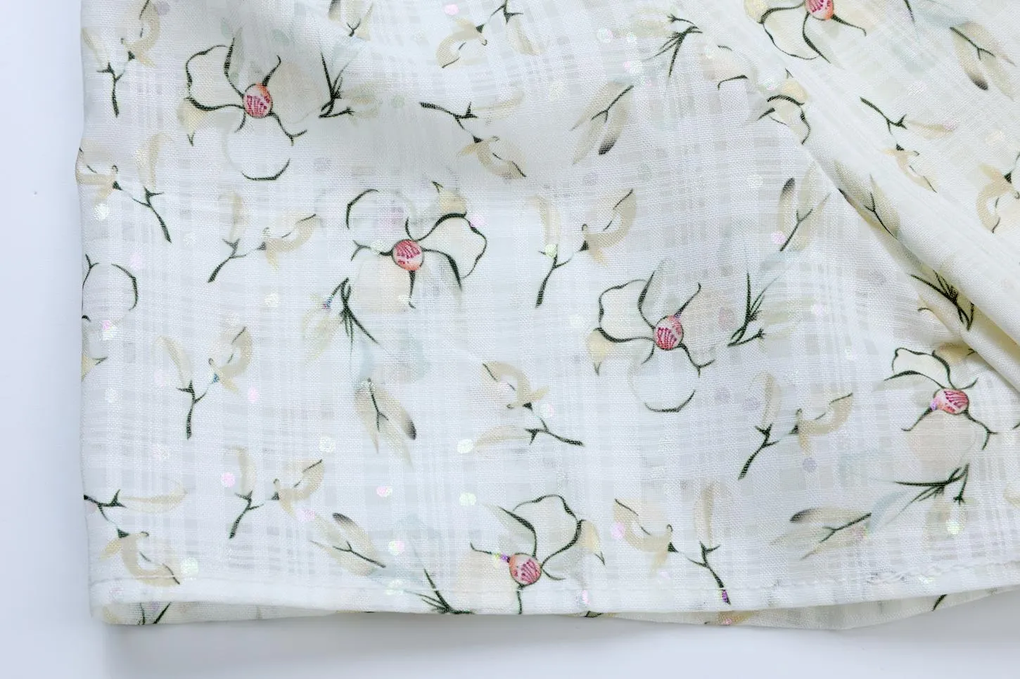 Stunning A-Line Dress for Women with V-Neck and Floral Print