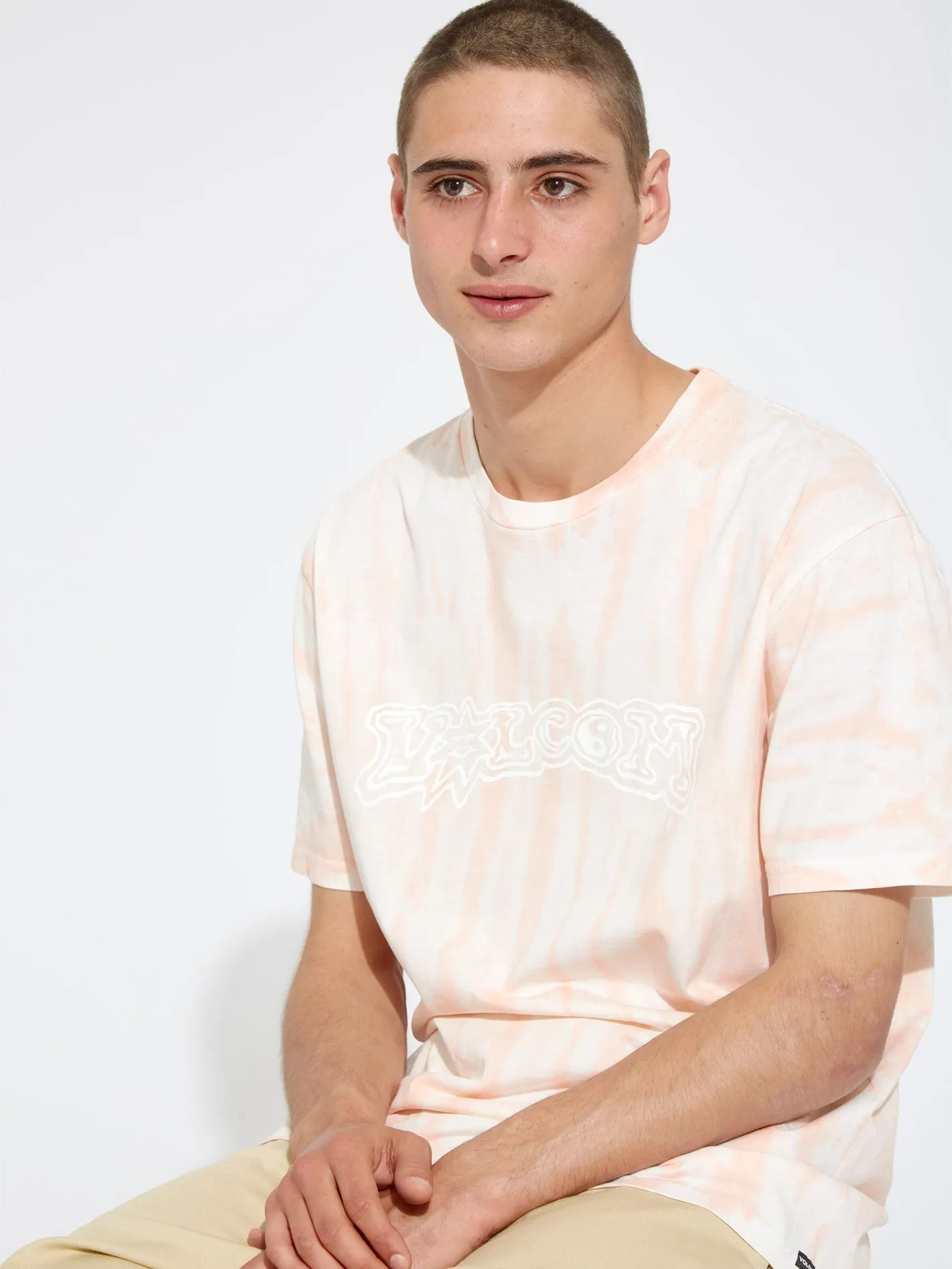 T-shirt Trippin Dye - PEACH BUD