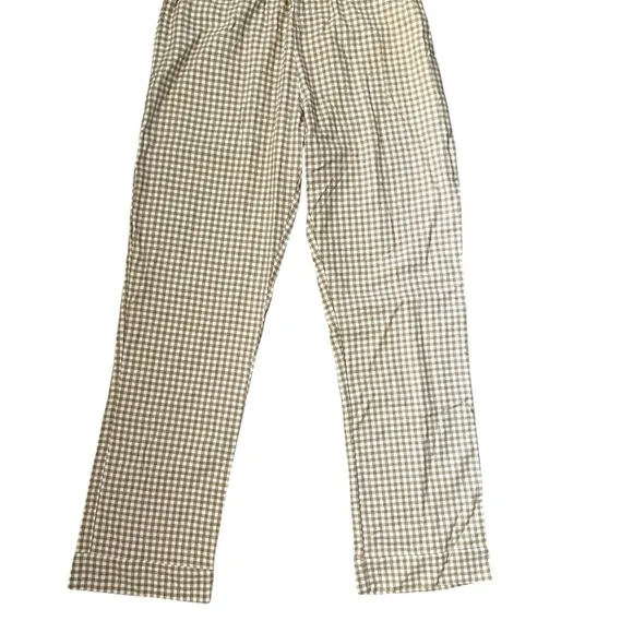 Tajinebanane Organic Cotton Fête du Sleep Checkered Pajama Pants in Vichy Sz S