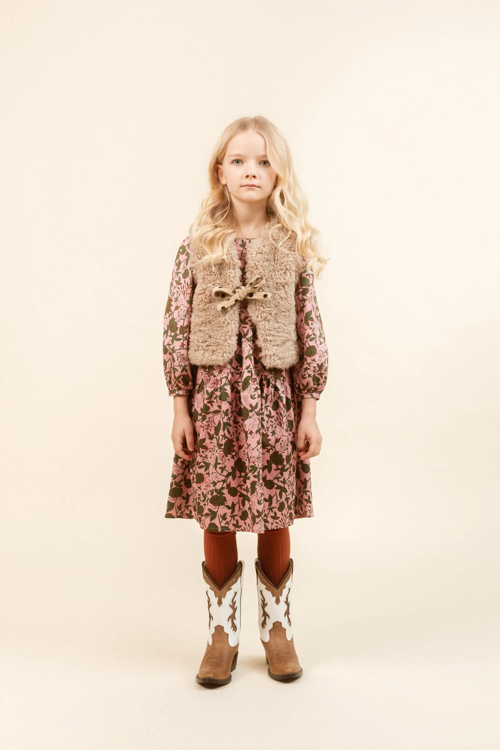 Teddy Double-sided Vest Chamonix Brown