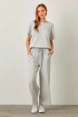 Textured Knit Set